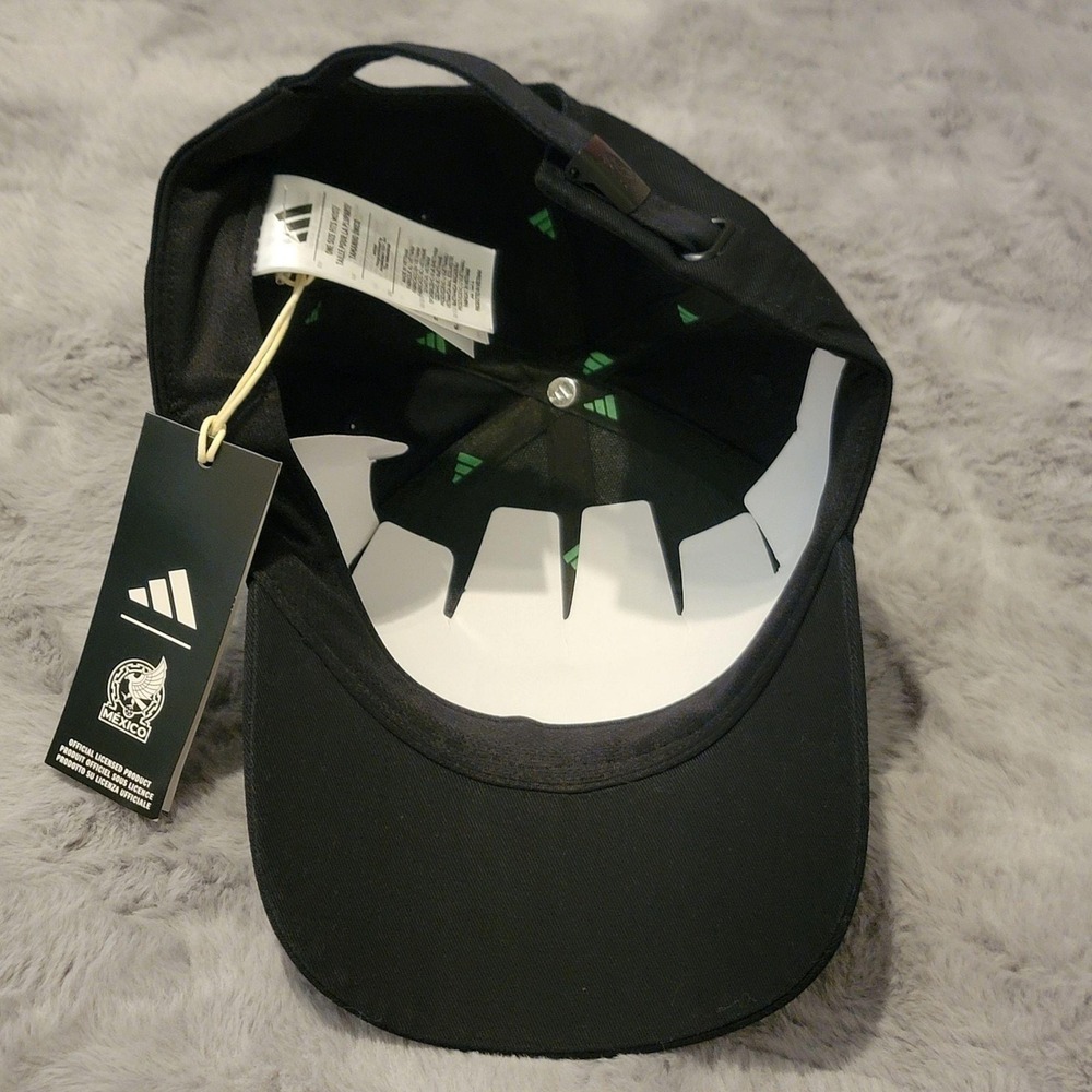 Mexico National Team 2026 Adidas Hat Cap Mens One Size Black Soccer‎ - Picture 5 of 7